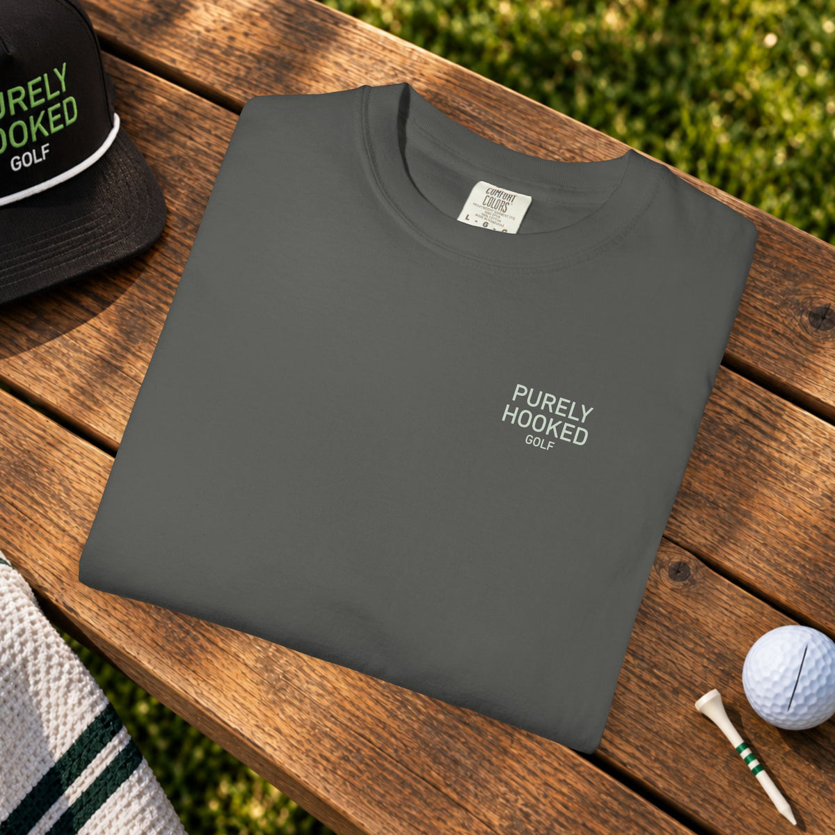 Thinking About Golf Tee Pepper folded