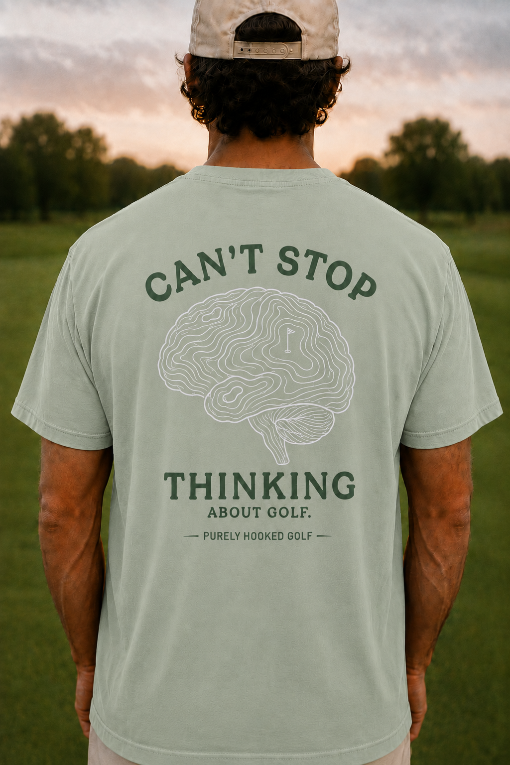 Thinking About Golf Tee Bay back
