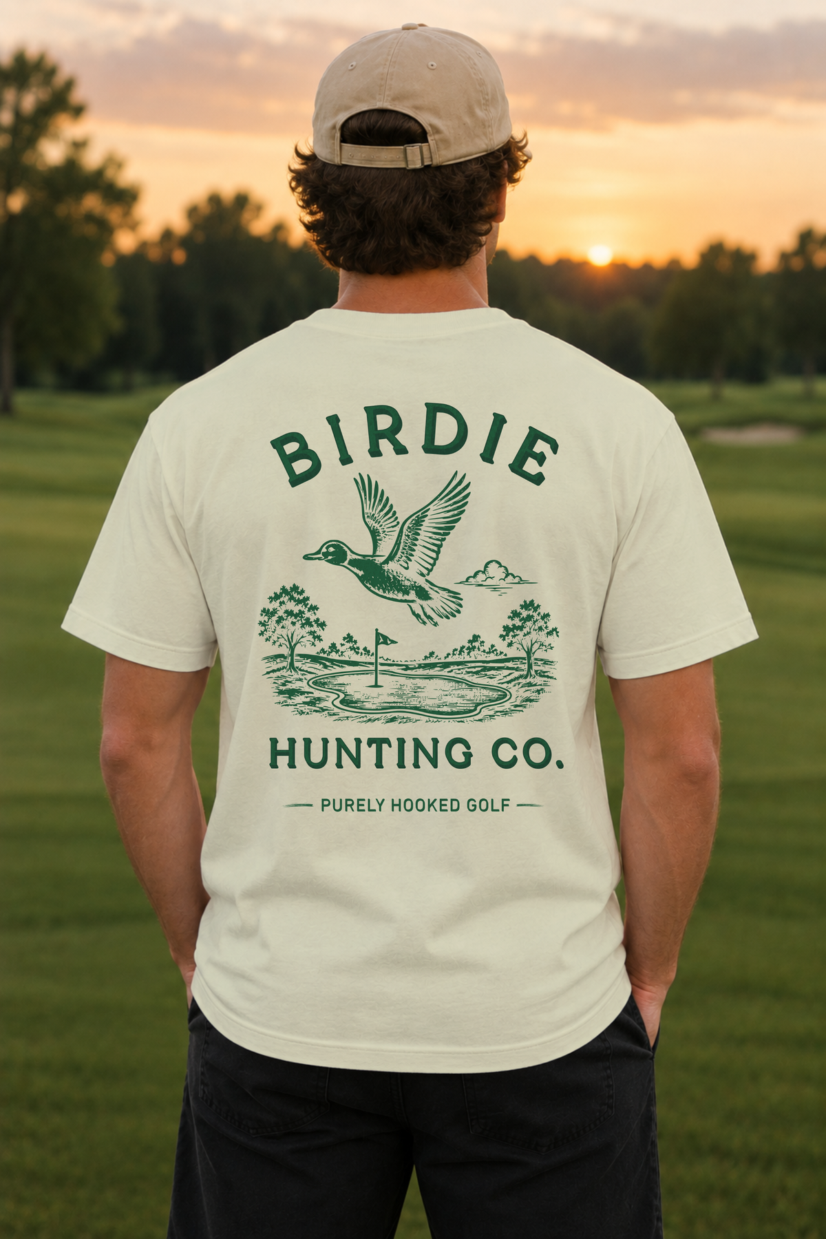 Birdie Hunting Co. Ivory Back