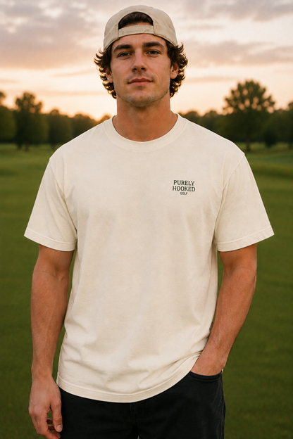 Early Tee Club Ivory front