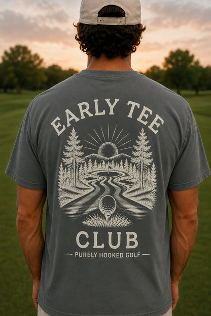 Early Tee Club Pepper back
