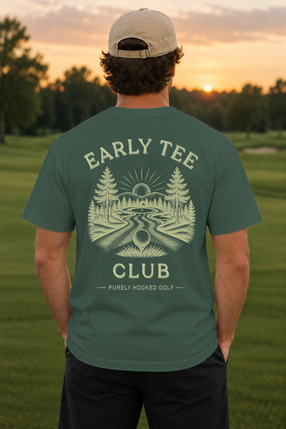 Early Tee Club Blue Spruce back
