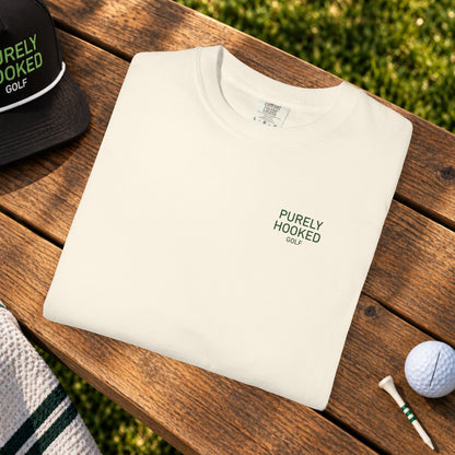 Thinking About Golf Tee Ivory folded