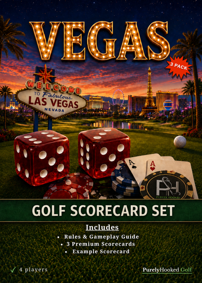 Vegas Golf Scorecards