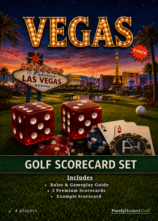 Vegas Golf Scorecards